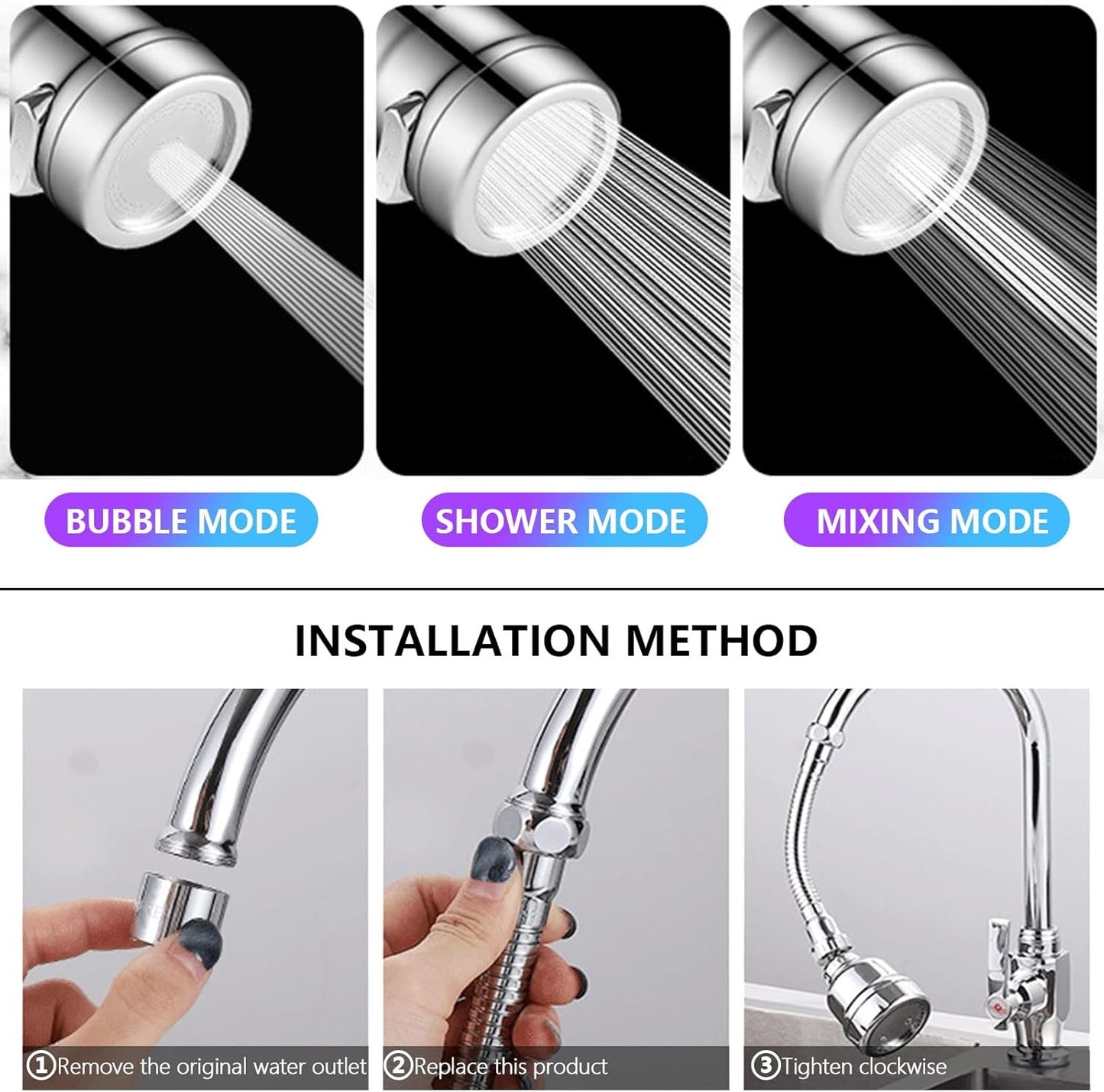 360° Rotatable Faucet