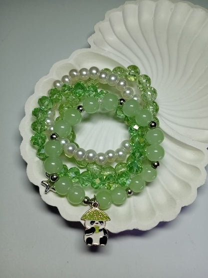 💖 Custom Name Beads Bracelet – Personalized Friendship & Couple Bracelet